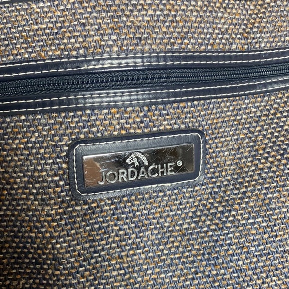 Gorgeous Vintage Jordache Tweed Travel Bag - Picture 3 of 9